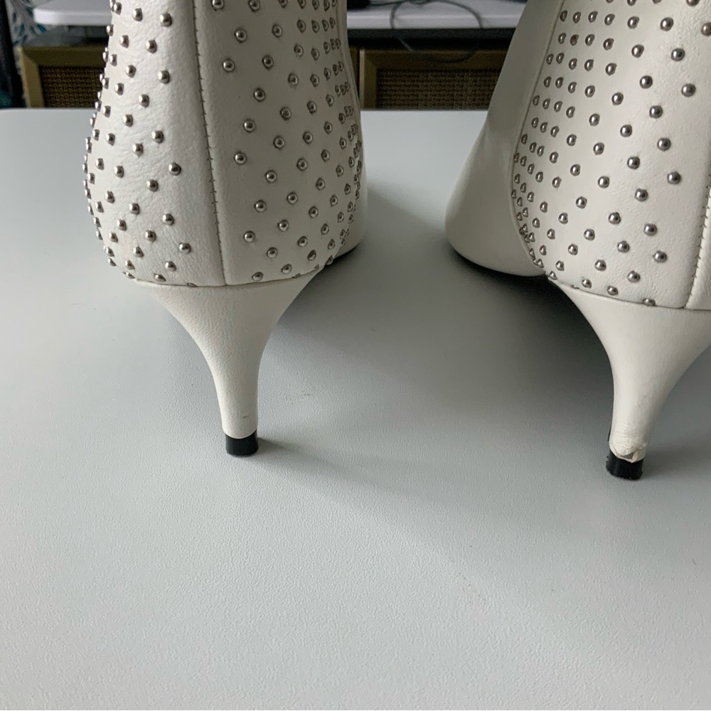 Anine Bing White Heeled Boots - Picture 4 of 9